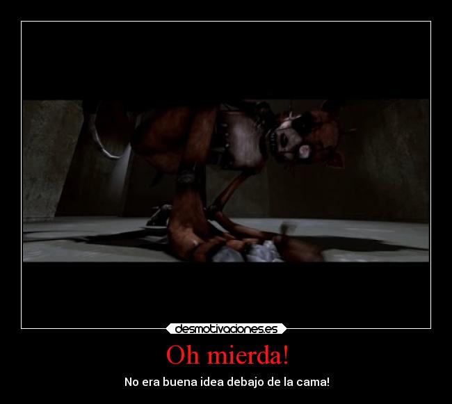 Oh mierda! -