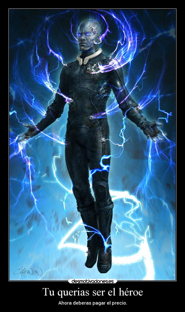 carteles videojuegos marvel comics electro venganza victorvandort desmotivaciones