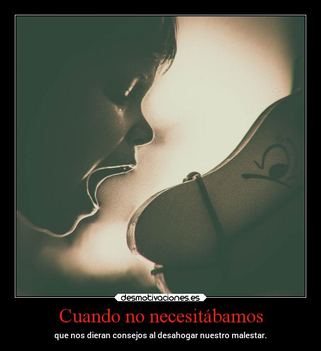 Cuando no necesitábamos - 