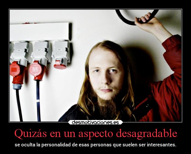 Quizás en un aspecto desagradable - 