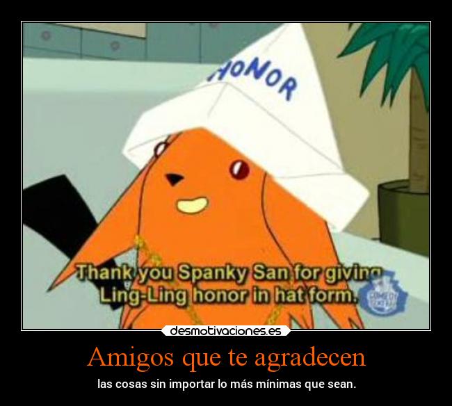 Amigos que te agradecen -