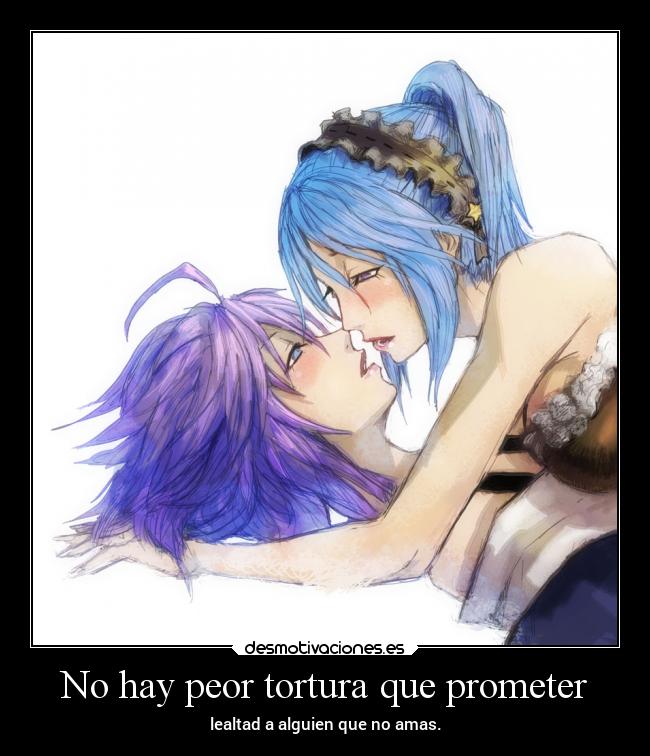 No hay peor tortura que prometer -