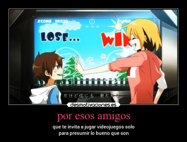 carteles amigos videojuegos anime mekaku city actor kagerou project kagerouproject desmotivaciones