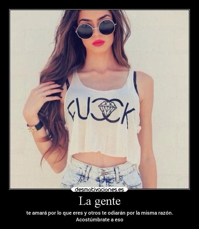 La gente -