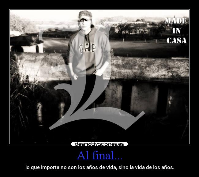 Al final... -