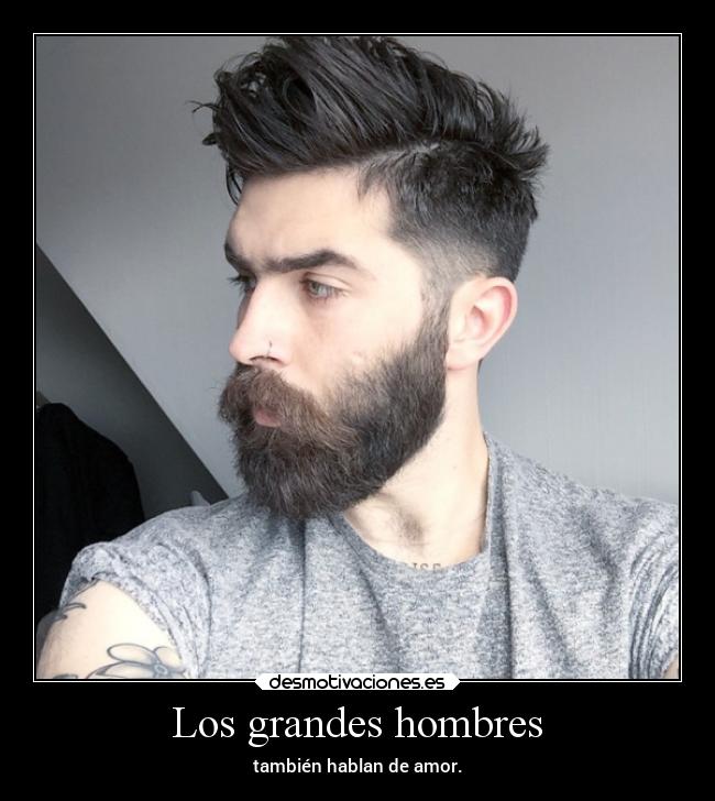 Los grandes hombres - también hablan de amor.