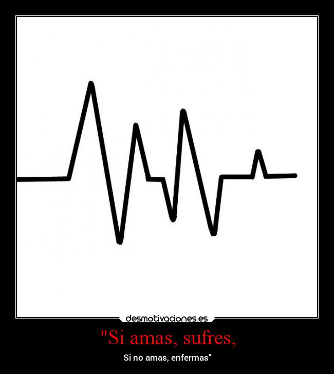 Si amas, sufres, - 