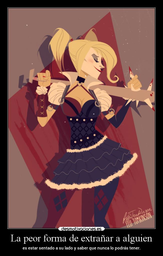 La peor forma de extrañar a alguien - 