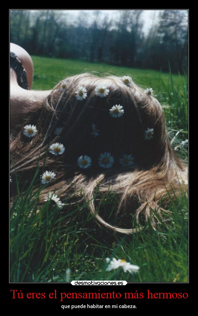 Tú eres el pensamiento más hermoso - 