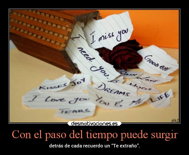 Con el paso del tiempo puede surgir - 