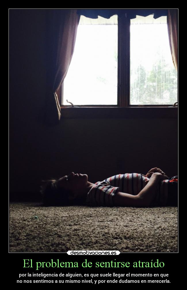 El problema de sentirse atraído -