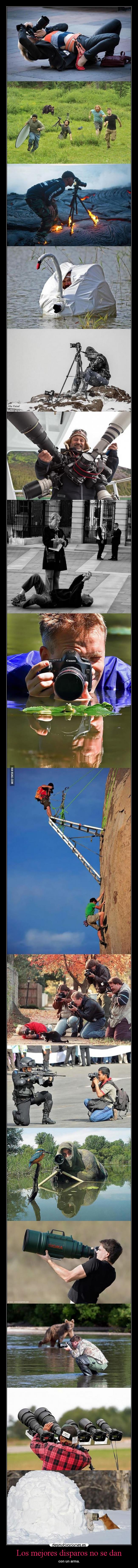 Los mejores disparos no se dan - 