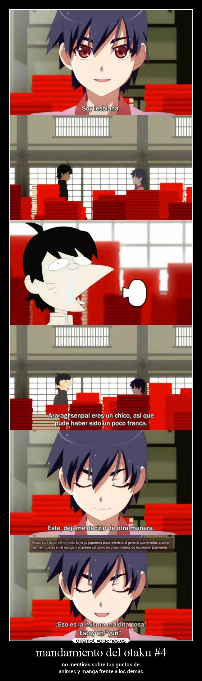 mandamiento del otaku #4 - 