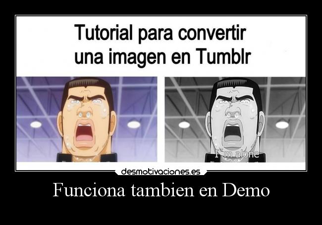 Funciona tambien en Demo -