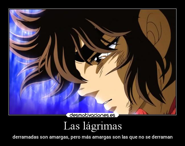 Las lágrimas -