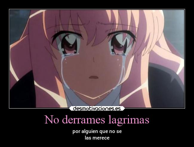 No derrames lagrimas - 