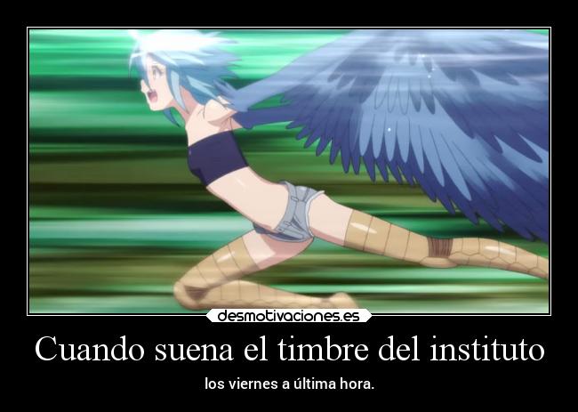 Cuando suena el timbre del instituto - 