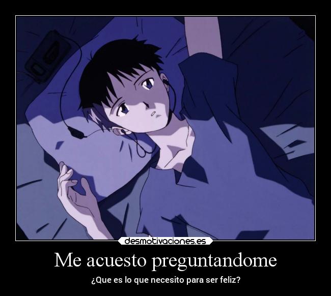 carteles anime manga shinji ikari neon genesis evangelion victorvandort desmotivaciones