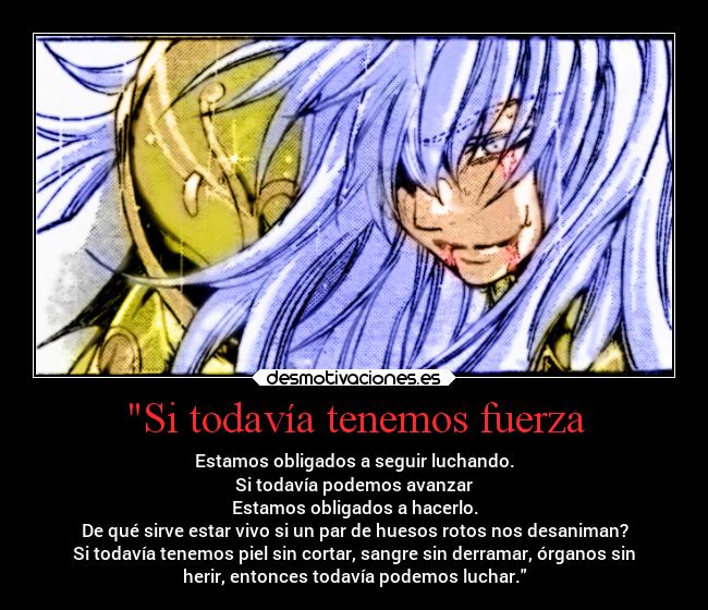Si todavía tenemos fuerza - 