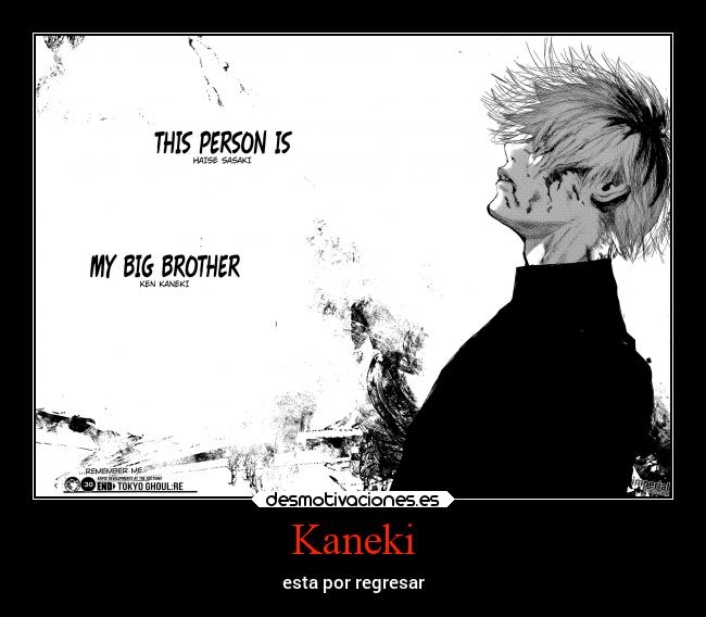 Kaneki - esta por regresar