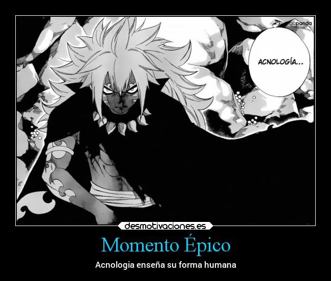 carteles anime manga acnologia fairy tail desmotivaciones