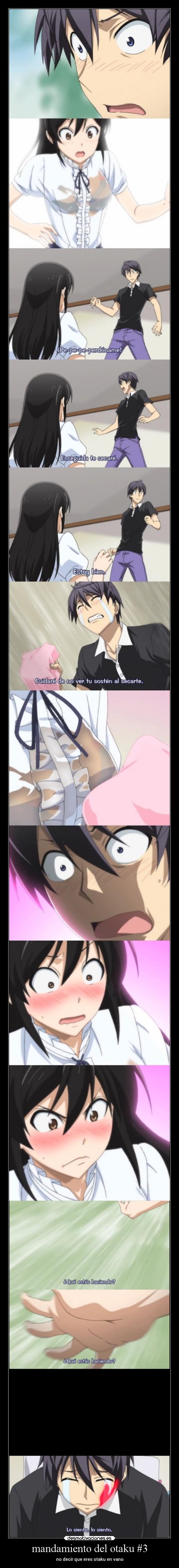 mandamiento del otaku #3 -