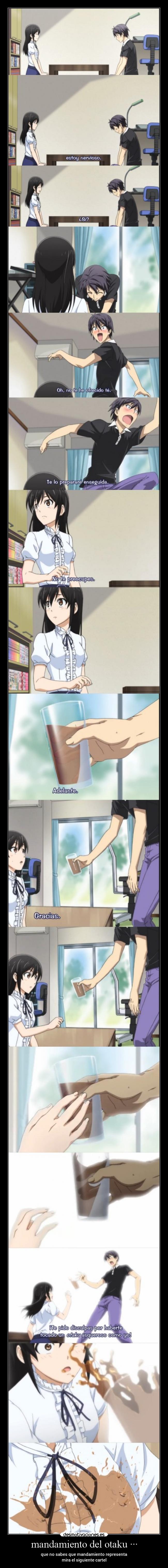 mandamiento del otaku ··· -
