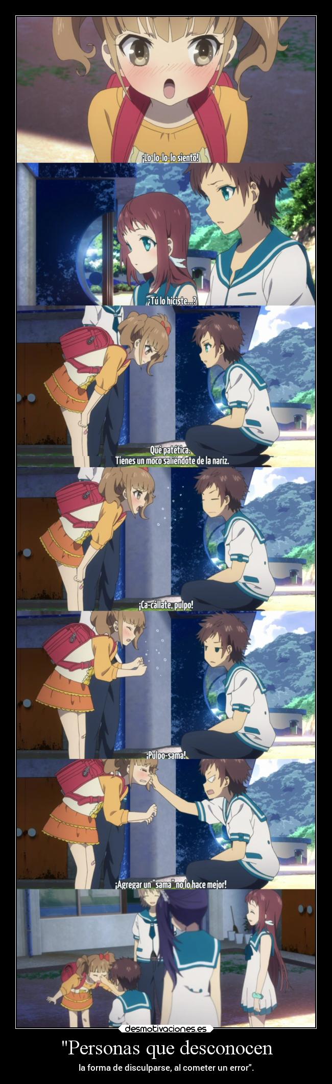 Personas que desconocen - 