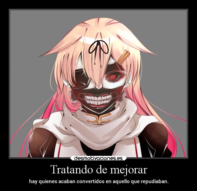 carteles anime raptorhunters harukaze manga kancole kantai collection yuudachi tokyo ghoul kaneki desmotivaciones