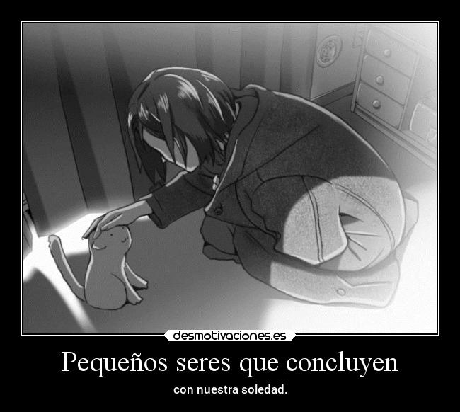 Pequeños seres que concluyen - 