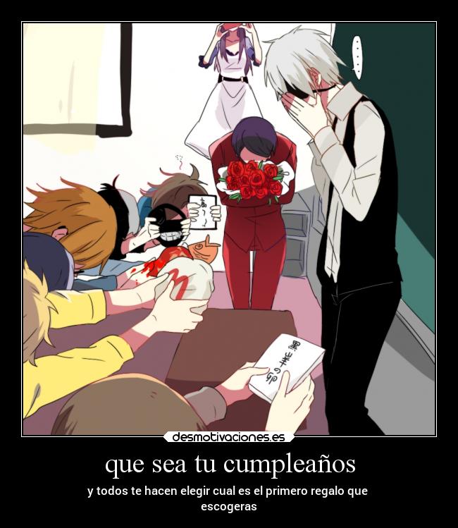 que sea tu cumpleaños -