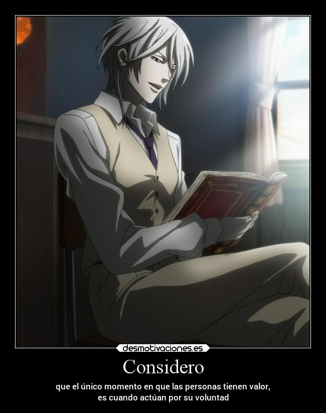 carteles anime vida manga psychopass makishimashougo valor voluntad deber desmotivaciones