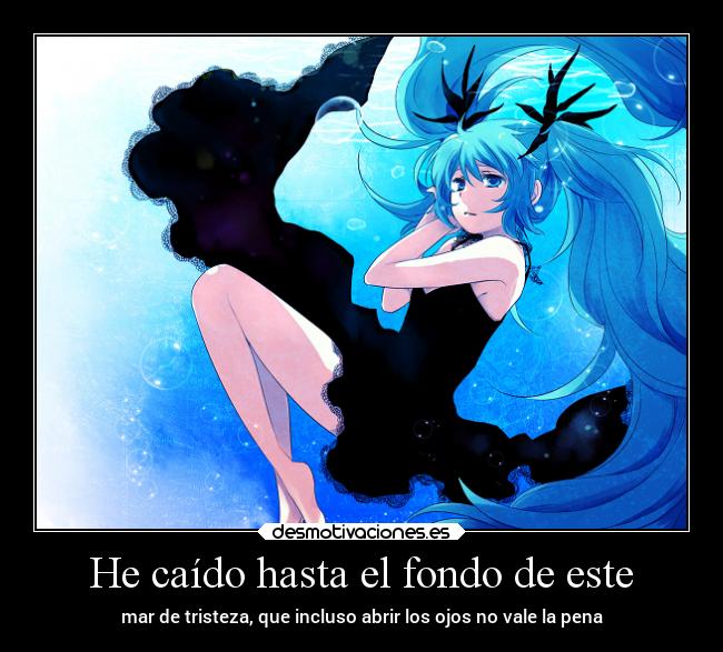 carteles anime vocaloid hatsune miku desmotivaciones