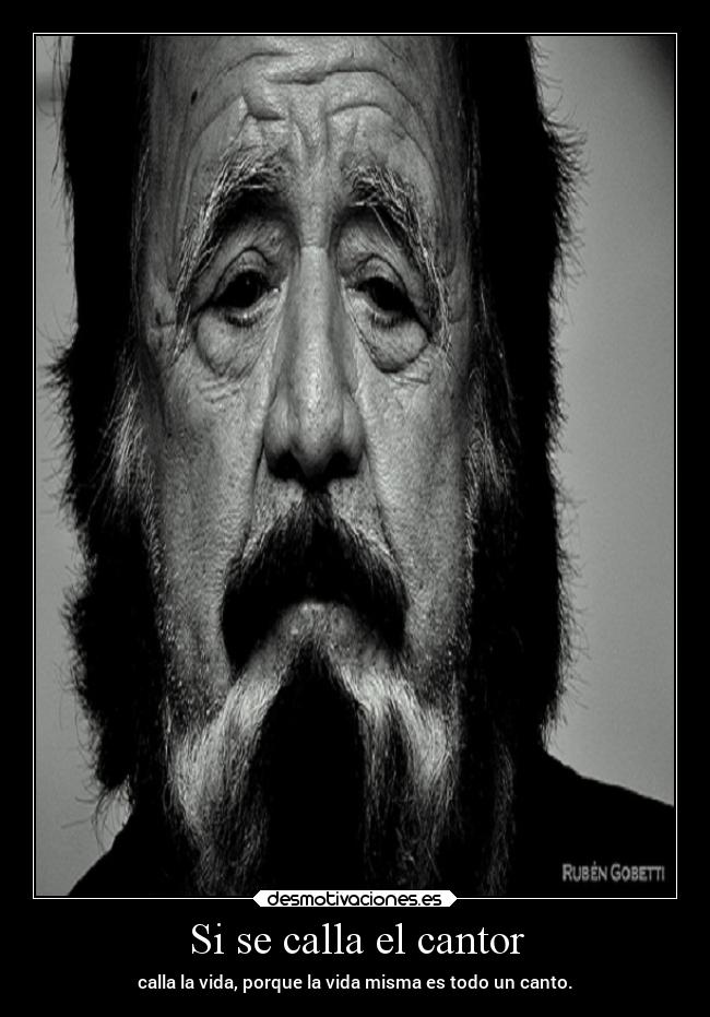 carteles arte alternativo argentina horacio guarany che criollo tradicion porteno cantor gaucho desmotivaciones