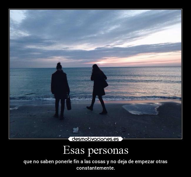 Esas personas -
