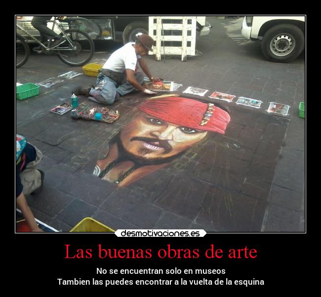 Las buenas obras de arte - 