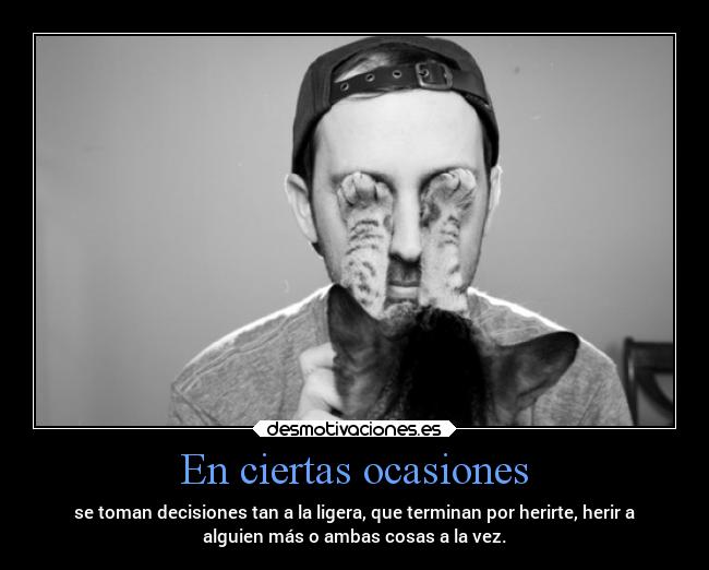 En ciertas ocasiones -