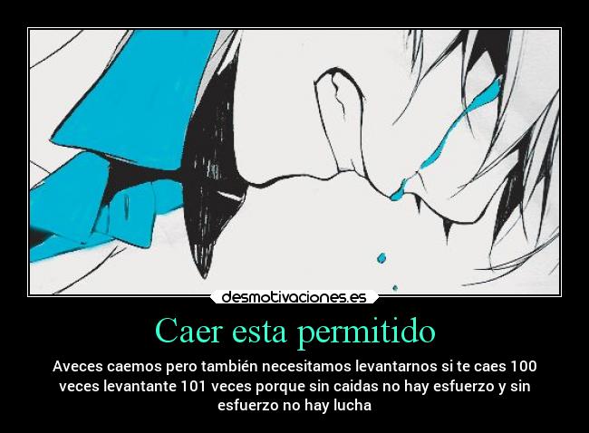 Caer esta permitido -