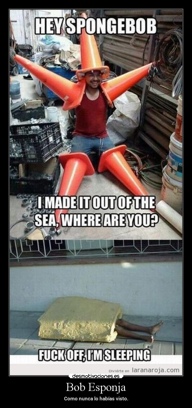 Bob Esponja - Como nunca lo habías visto.