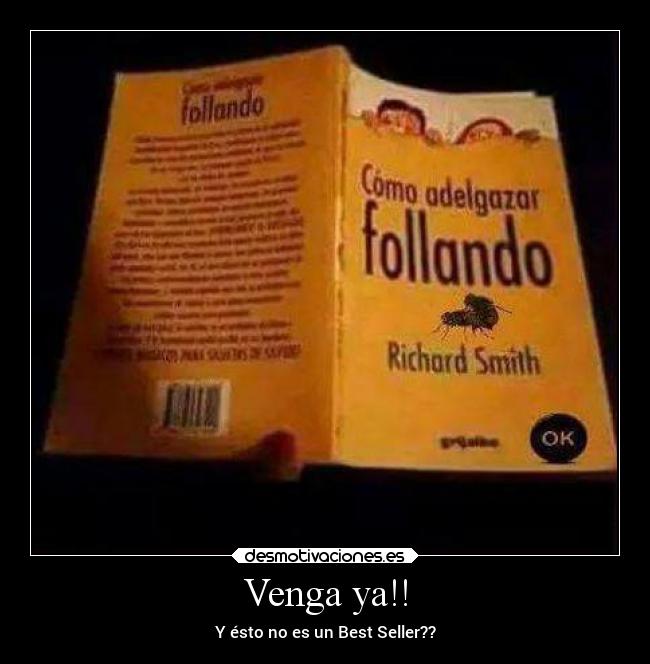 Venga ya!! - Y ésto no es un Best Seller??