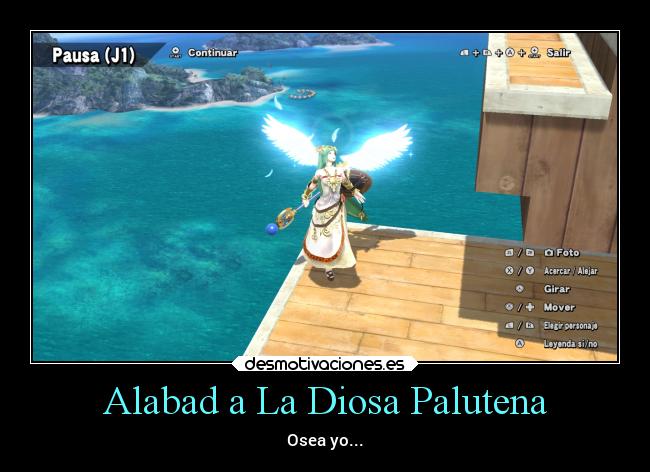 Alabad a La Diosa Palutena - Osea yo...