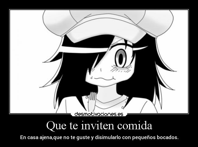 Que te inviten comida - 