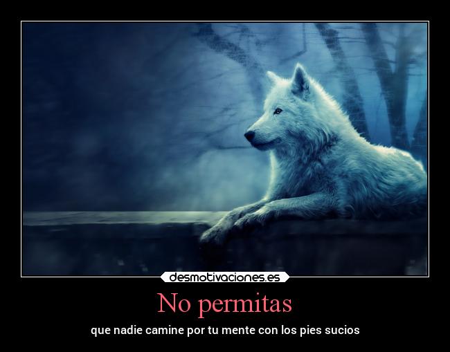 No permitas -