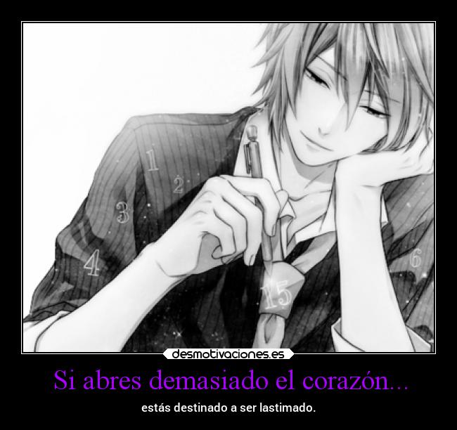 Si abres demasiado el corazón... - 