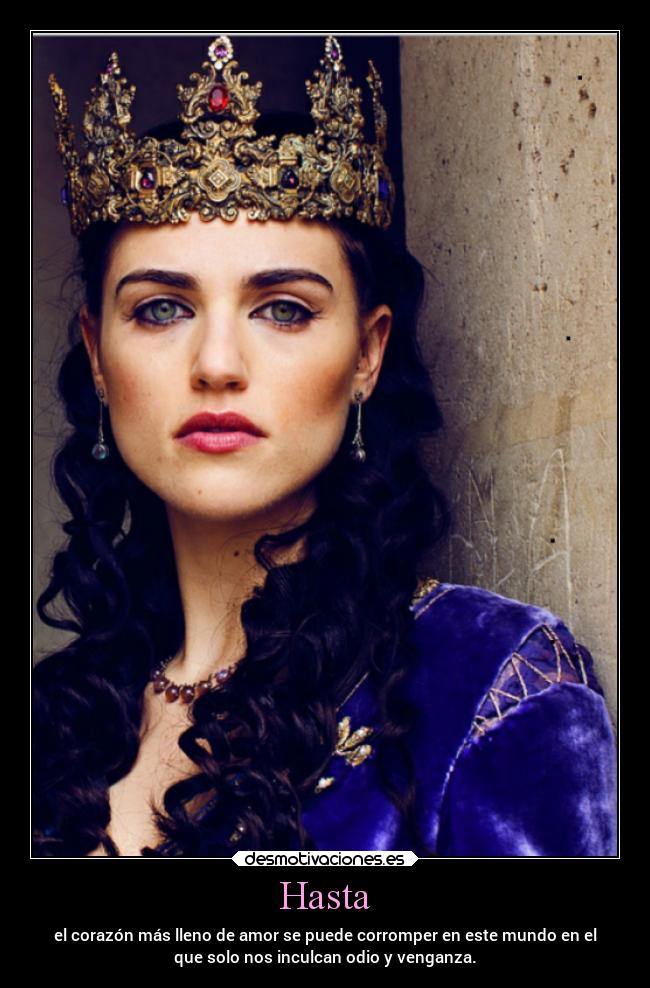 Hasta - el corazón más lleno de amor se puede corromper en este mundo en el
que solo nos inculcan odio y venganza.