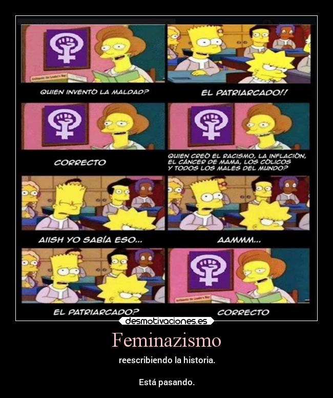 Feminazismo - reescribiendo la historia.

Está pasando.