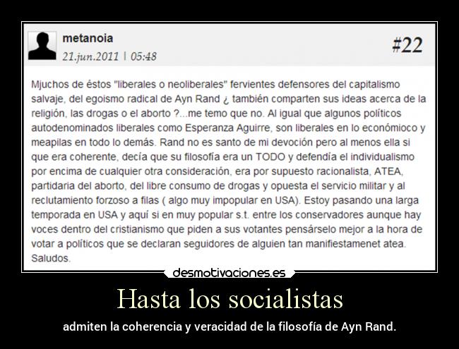 Hasta los socialistas - 