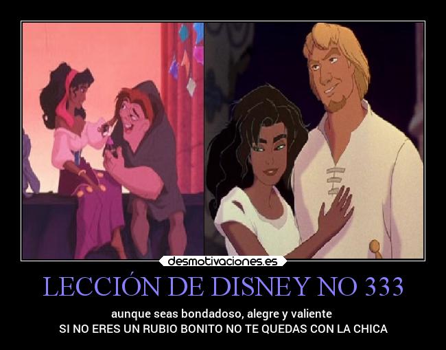 LECCIÓN DE DISNEY NO 333 - 