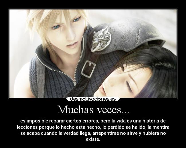 Muchas veces... - 