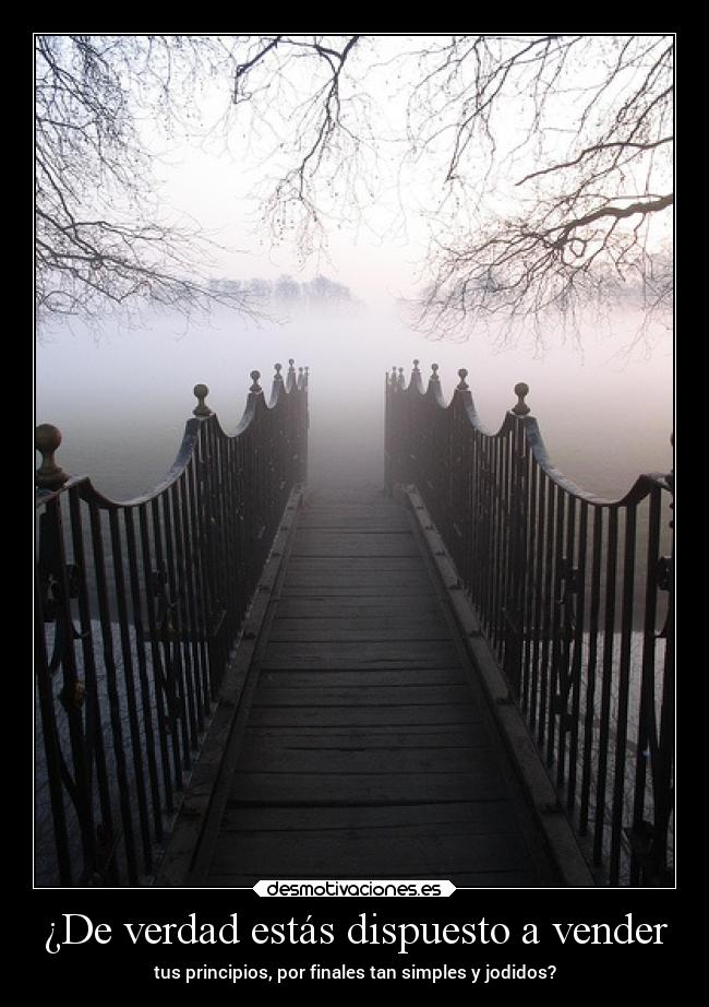 ¿De verdad estás dispuesto a vender - 